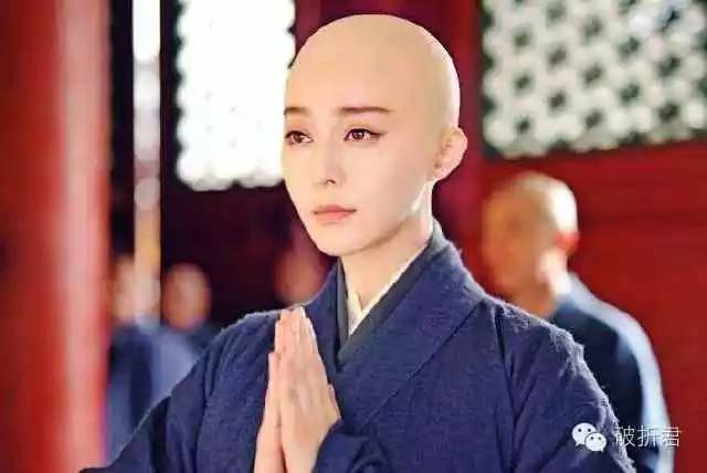 盘点女明星们在剧中的光头造型,10大女星光头对比照