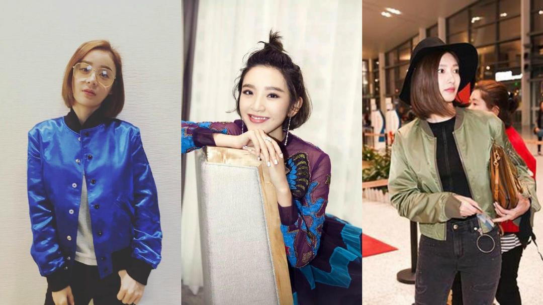 袁姗姗机场时尚穿搭,袁姗姗明星穿搭