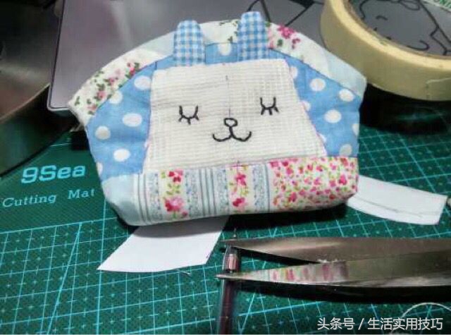 旧物改造手工布包斜挎包制作教程,旧物改造兔子包