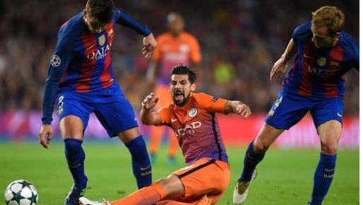 巴萨曼城4比0集锦,巴萨最强阵容和曼城最强阵容