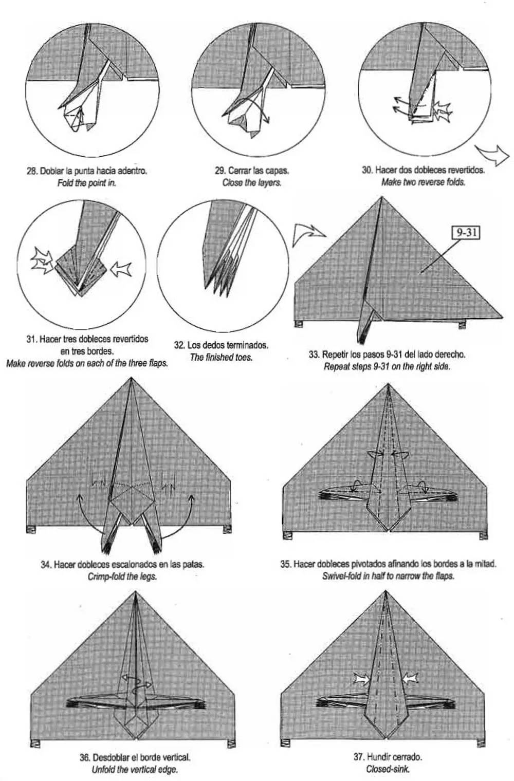 怎么折千纸鹤翅膀会飞,长了腿的千纸鹤怎么折