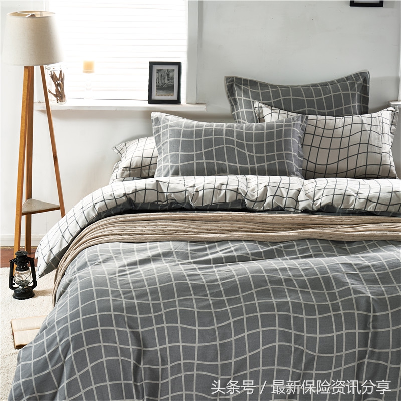 小清新简约床上四件套推荐,不分年龄的床上四件套温馨清新