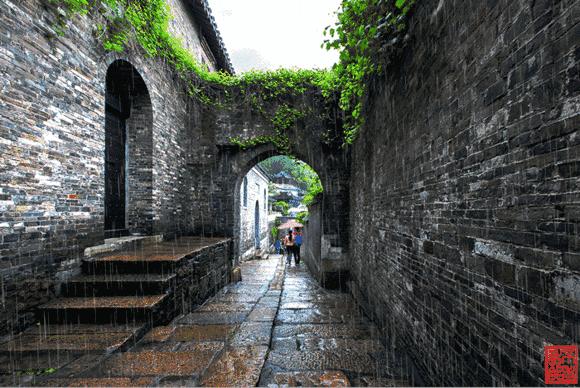 一条街一处景尽显烟火气,一条街古色古香