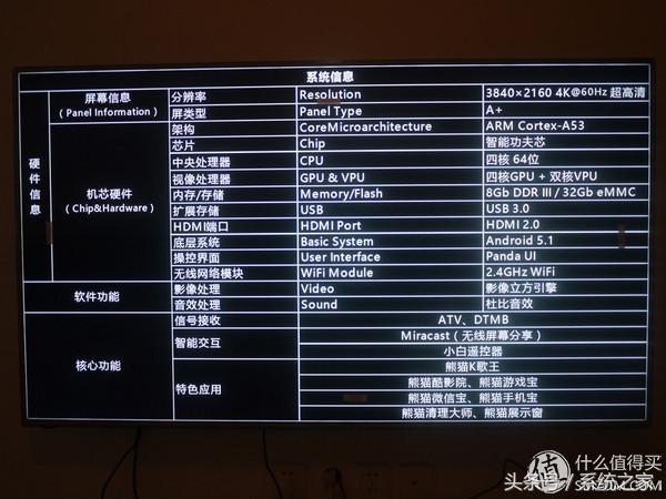 熊猫LE65N88S-UD液晶电视开箱及简评