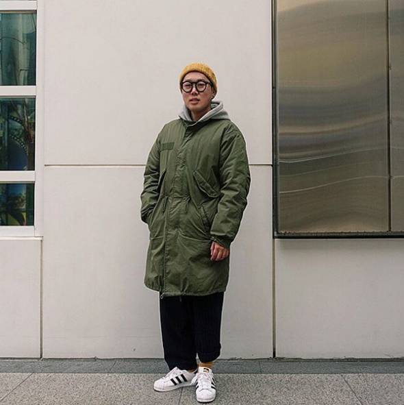 胖子穿m51好看吗,m51夹克上身效果