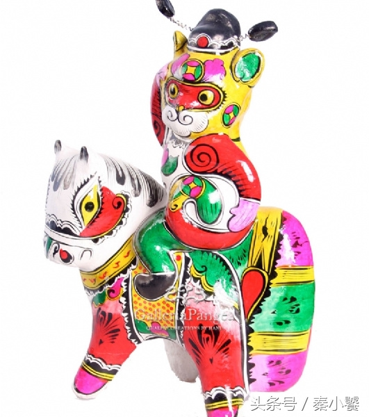 陕西凤翔彩绘泥塑旅游,凤翔彩绘泥塑十二生肖老虎