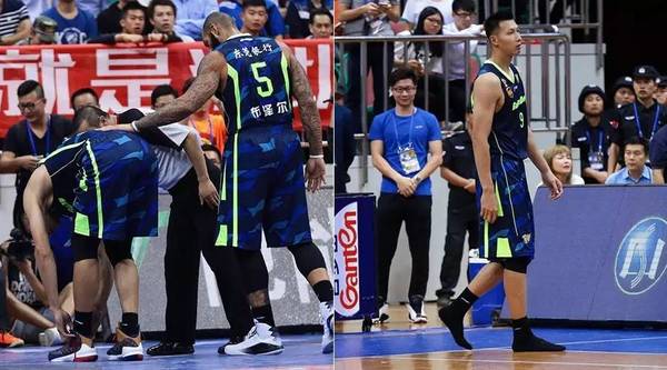 易建联赛场上发怒引热议,阿联脱鞋事件再起风波