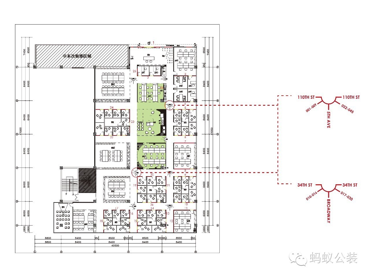 杭州培训课堂设计效果图,设计案例杭州