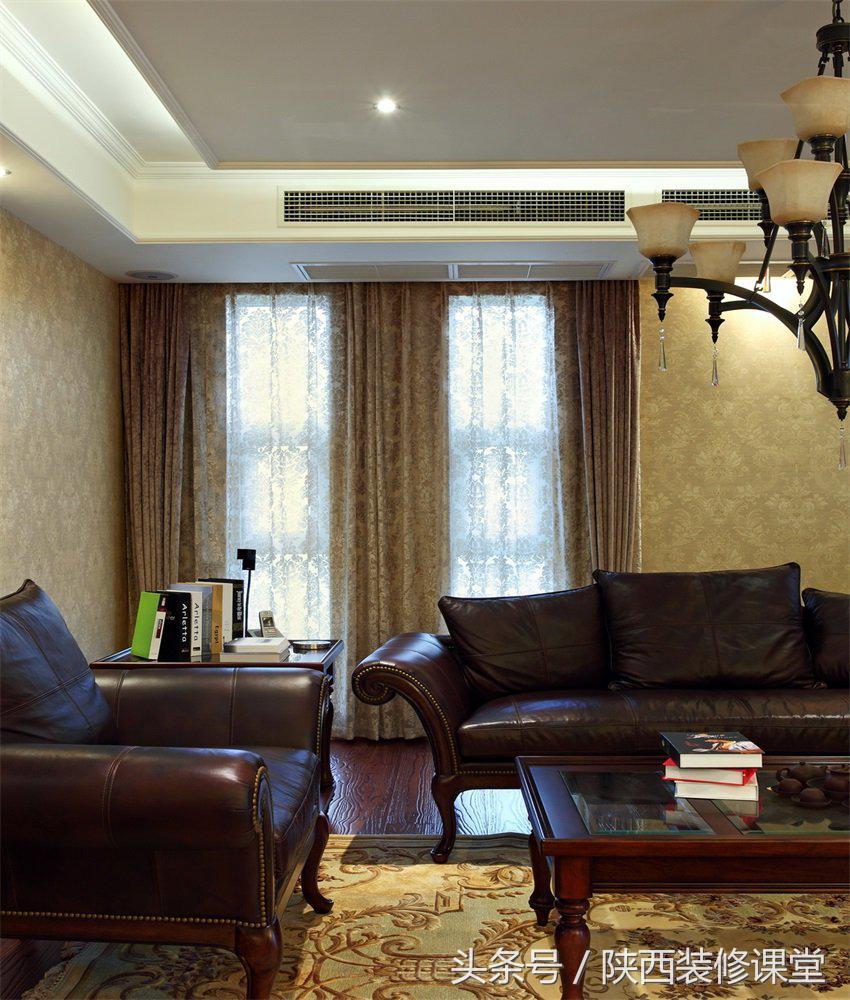 简美实木轻奢装修风格,高级奢华实木装修风格图片