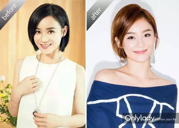 全智贤一字眉图片,全智贤的长直发看起来那么漂亮