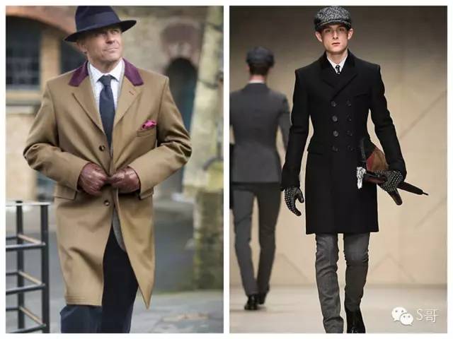 羽绒服外套大衣男士搭配,最流行的男士保暖半大衣