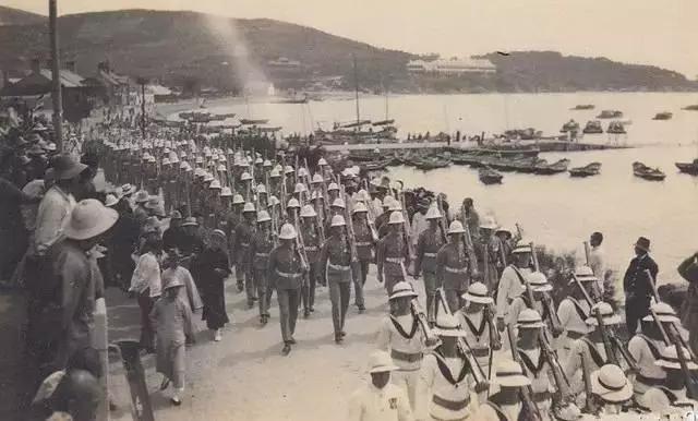 山东威海的城市面貌,旧威海照片