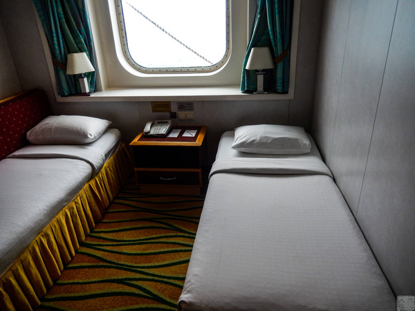 邮轮游首日,邮轮初体验