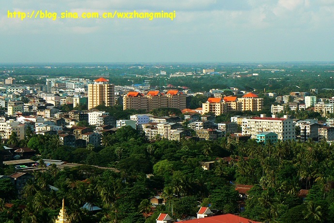 缅甸最大城市仰光风景,仰光曾经的繁华