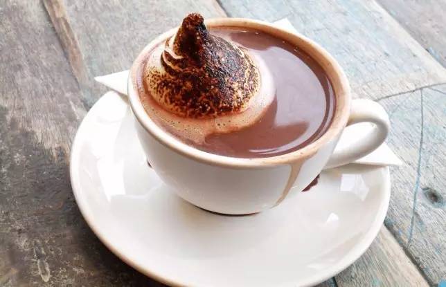 冬天来一杯热可可,冬天这么冷来一杯奶茶暖心