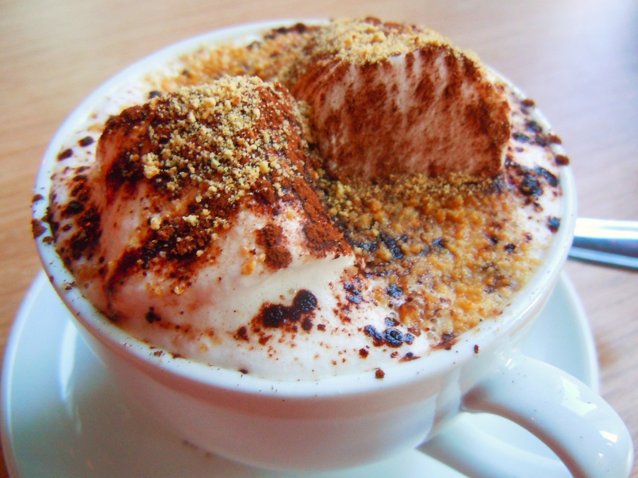 冬天来一杯热可可,冬天这么冷来一杯奶茶暖心