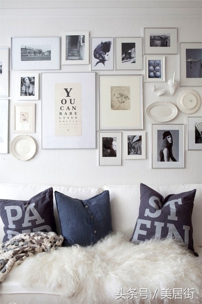 文艺照片墙怎么布置,怎么做一个照片墙省钱又好看
