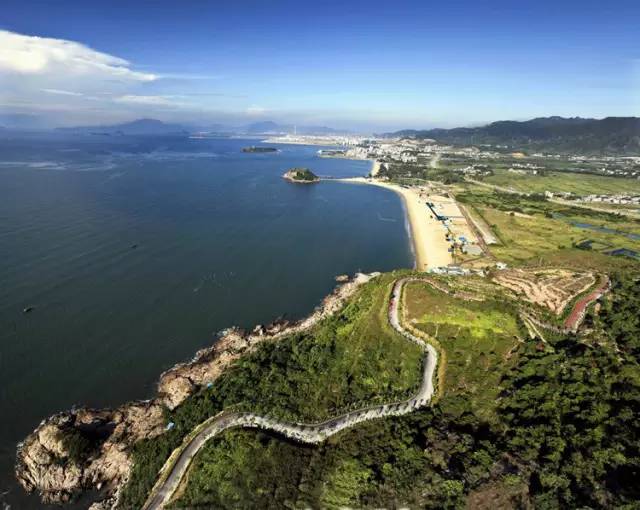 大亚湾滨海绿道最新视频,沿海绿道惠州