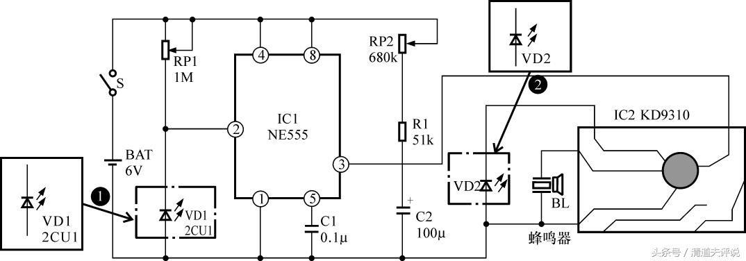二极管怎么区分正负极符号画图,二极管图形符号大全和解释