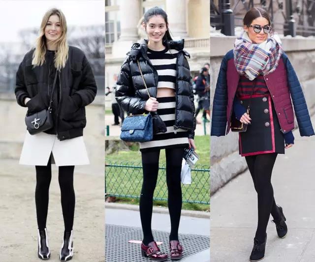 好冷啊!我只想躲进羽绒服里装成一个时髦的瘦子!