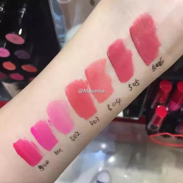 阿玛尼小胖丁红管试色,阿玛尼小胖丁405试色最新