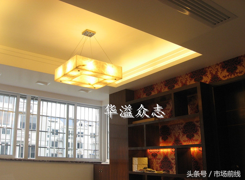 仿云石柱头灯,仿云石定制灯具