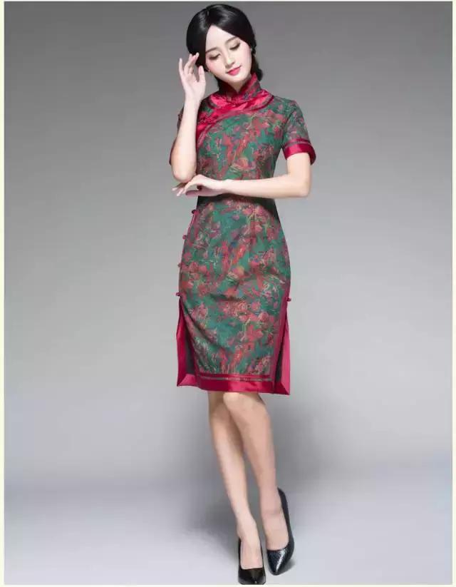 香云纱定制旗袍最贵多少钱,旗袍日常紫色旗袍真的很有韵味