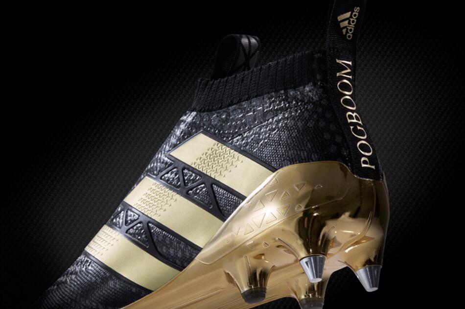 博格巴猎鹰20战靴,博格巴的粉色球鞋