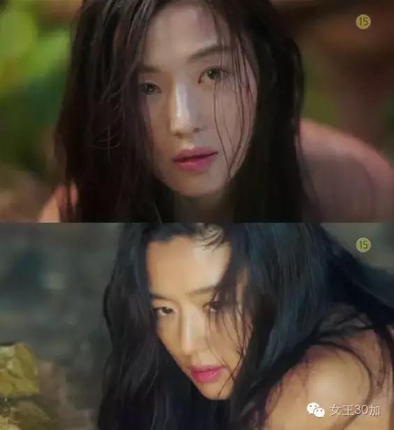 全智贤蓝色大海的传说颜值,蓝色大海的传说全智贤粉色西装