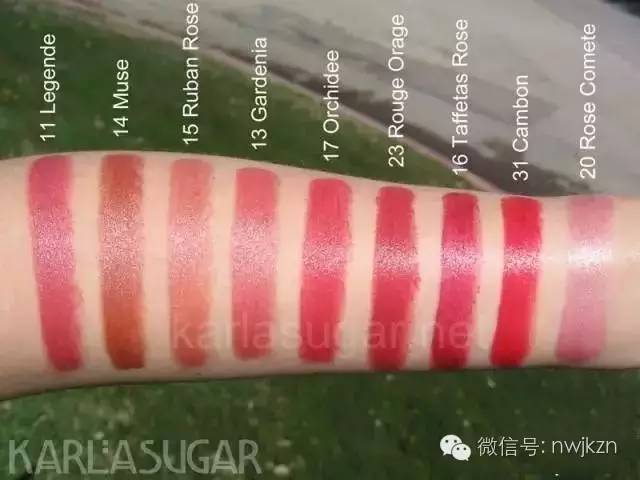 香奈儿口红三支套装试色,看了又看银珠的口红