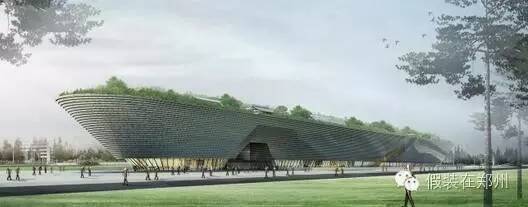 中国第二大会展中心,航空港区高铁站