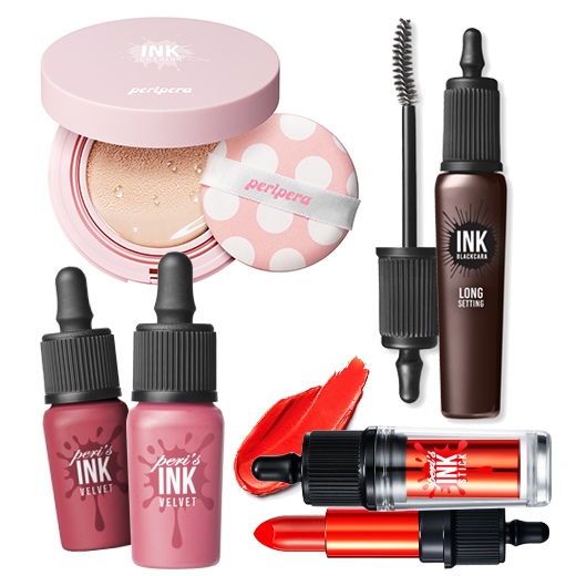 peripera菲丽菲拉墨水唇釉,韩国菲丽菲拉眼影