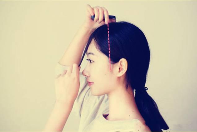 学生两侧刘海怎么剪空气刘海,剪空气刘海教程自己剪很简单