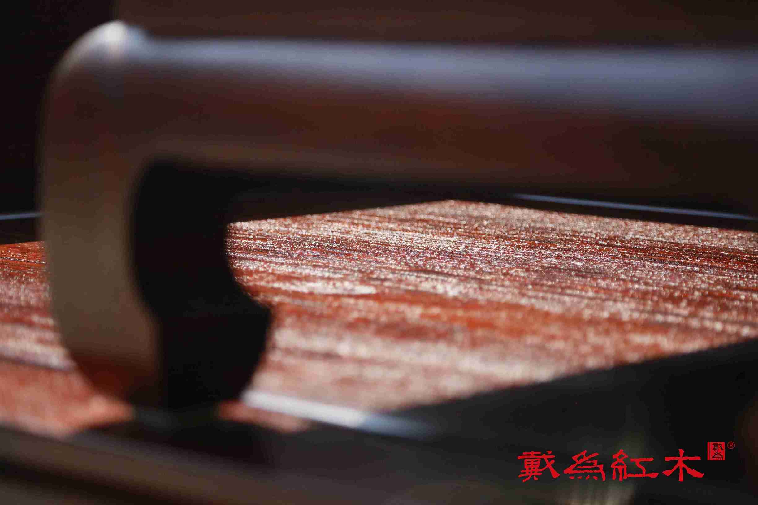 大果紫檀能做出小叶紫檀的效果吗,怎么让紫檀变得有光泽