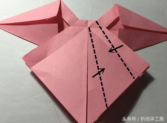 六方盒礼品盒蝴蝶结系法慢动作,礼品盒上的蝴蝶结飘带的各种剪法