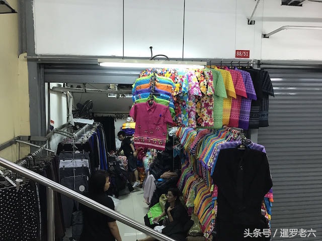 泰国的服装批发市场,来看看服装批发