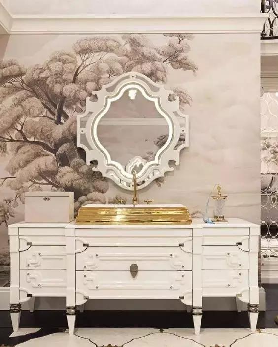 墙面镂空隔断效果图,墙隔断轻奢效果图