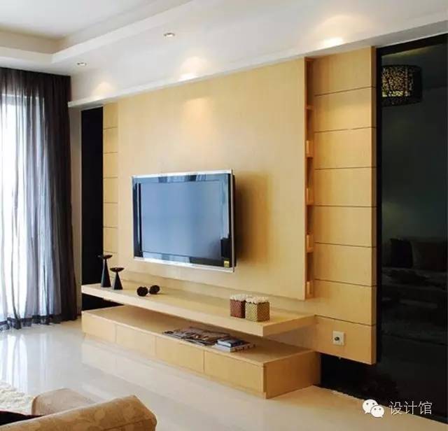 自己动手做木头电视背景墙,用木板做电视墙和电视柜