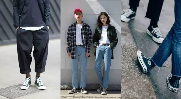 converse高帮经典款搭配,converse怎么搭配鞋子