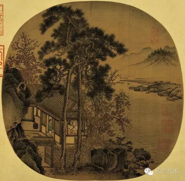 傅抱石与中国画教学,傅抱石泼墨山水画法