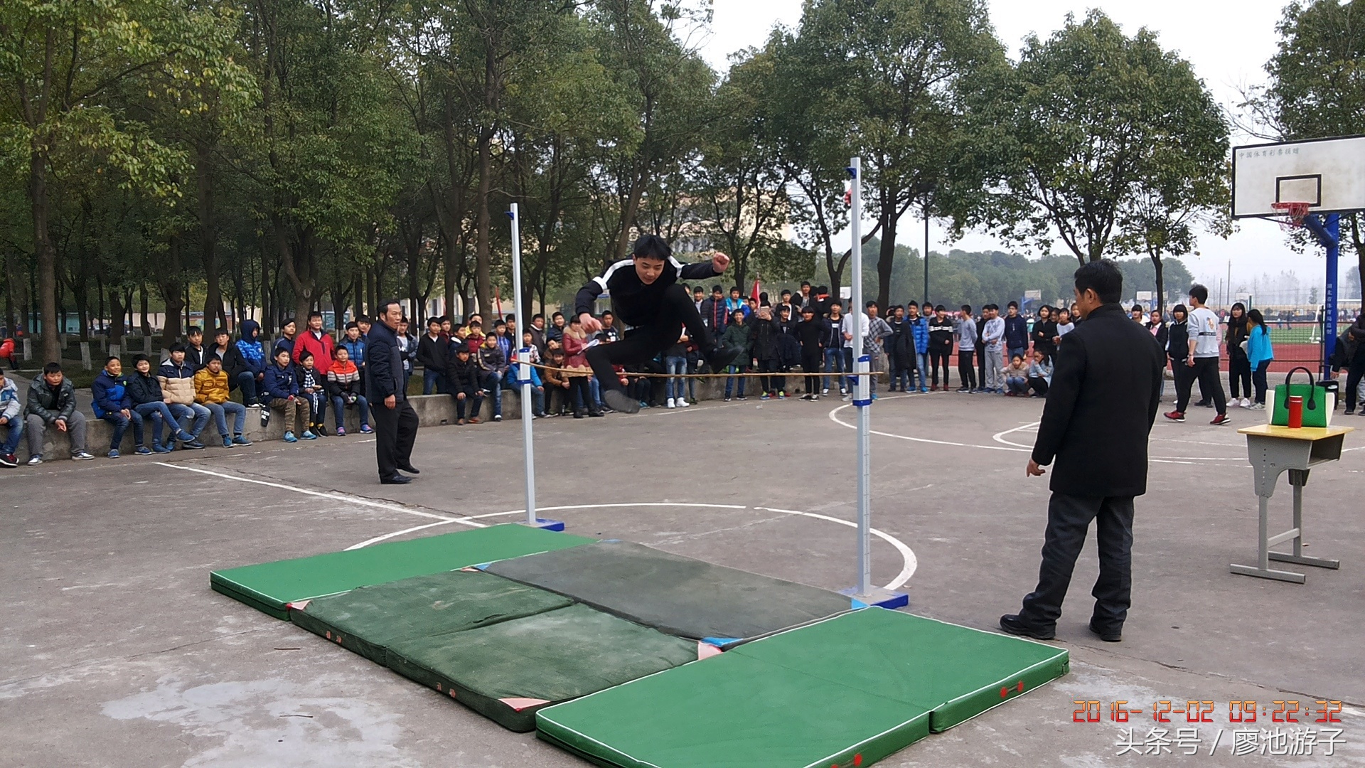监利大垸流港初级中学运动会,龚场镇廖池中学艺术节