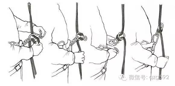 目前最好用的绳索下降器,学生学习绳索下降技巧的学习意义