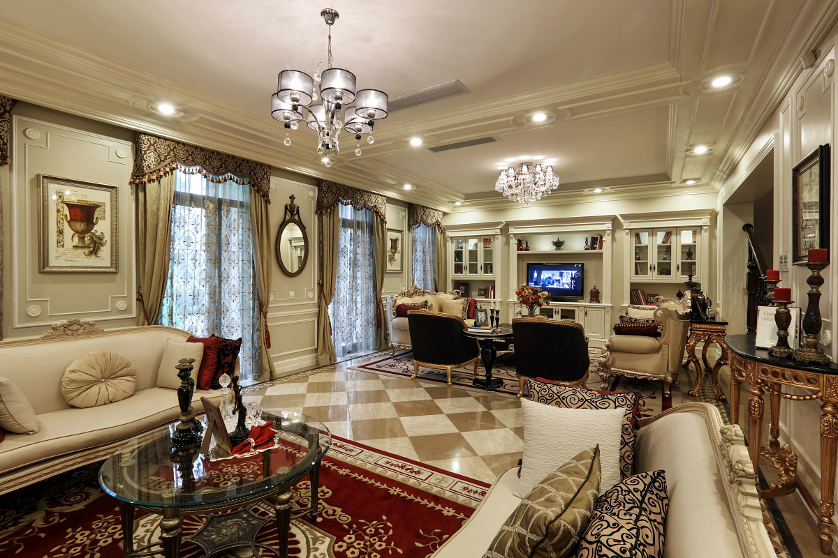 豪华房子3居室欧式别墅,27年最新复式欧式别墅