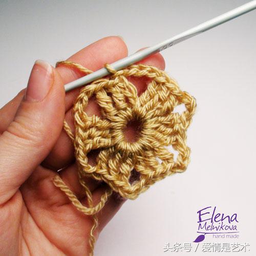 俄罗斯钩针编织教程,俄罗斯钩针钩法视频