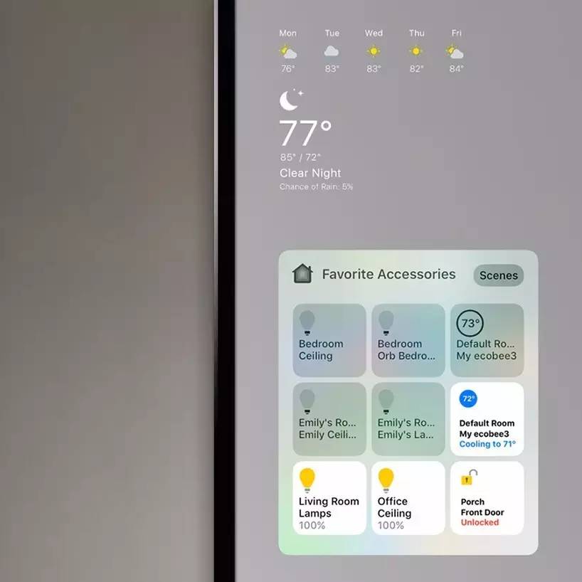 苹果镜子效果,苹果怎么照出镜子的效果