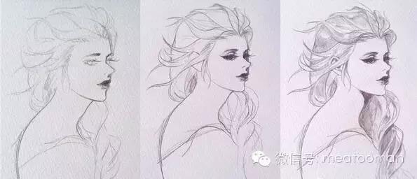 零基础小白如何画头发,零基础小白怎么画头发