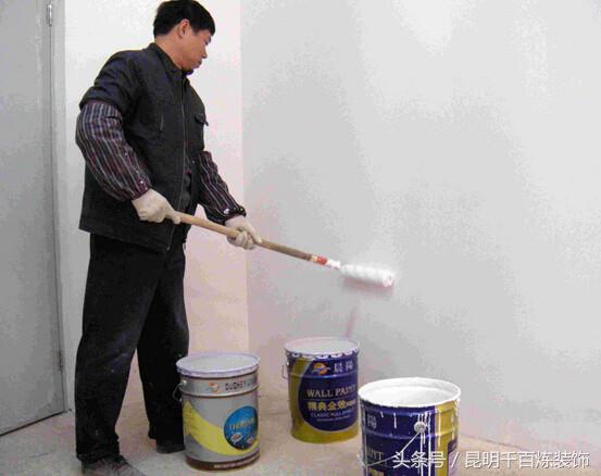 天花板刷漆基层处理,墙壁木板刷漆工艺流程