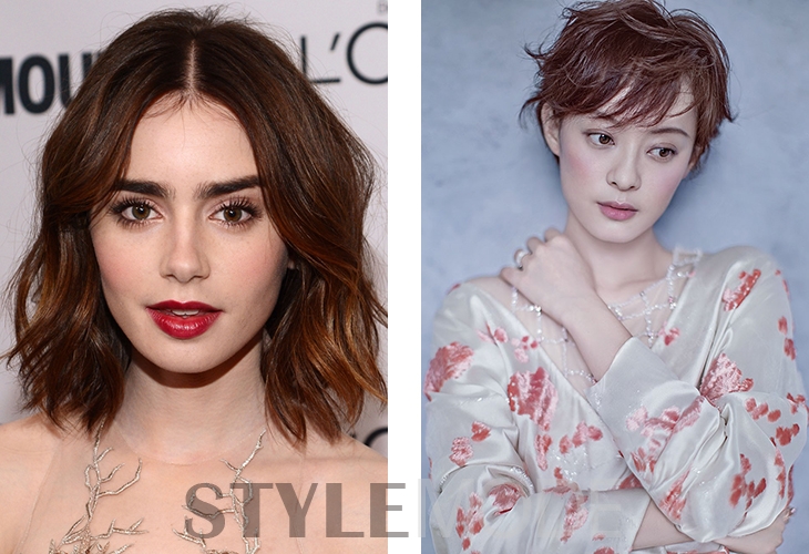 适合圆脸方脸短发的烫发发型,圆脸适合什么短发2017流行短发