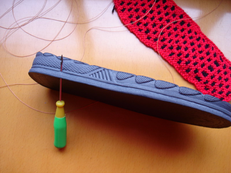 毛线拖鞋的编织方法图解小猫,可爱兔毛线拖鞋编织