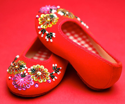 绣花鞋文化,绣花鞋的文化历史